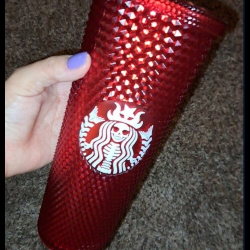 Custom studded tumbler